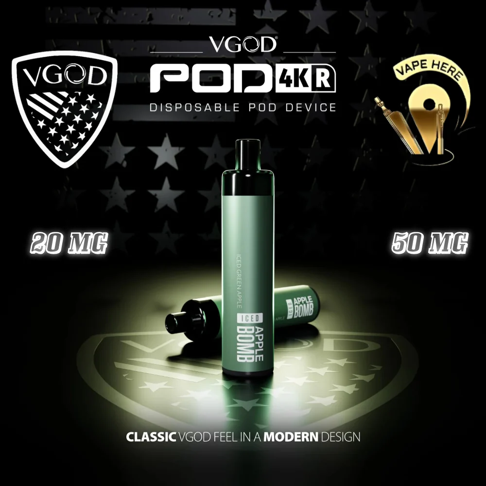 VGOD POD 4K DISPOSABLE VAPE (4000 PUFFS) - Image 22