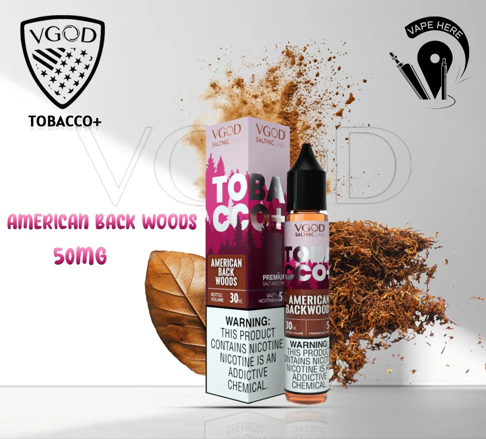 VGOD TOBACCO + Series NicSalt 30ml - Image 4