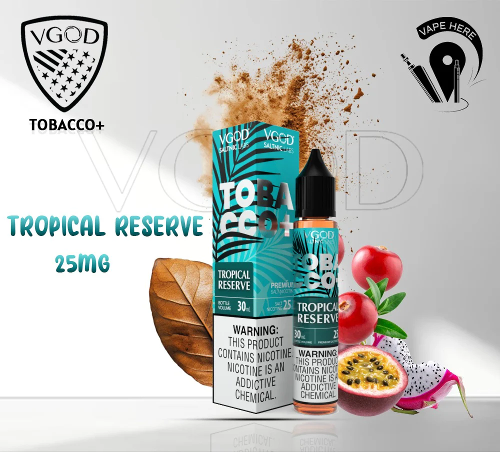 VGOD TOBACCO + Series NicSalt 30ml - Image 9
