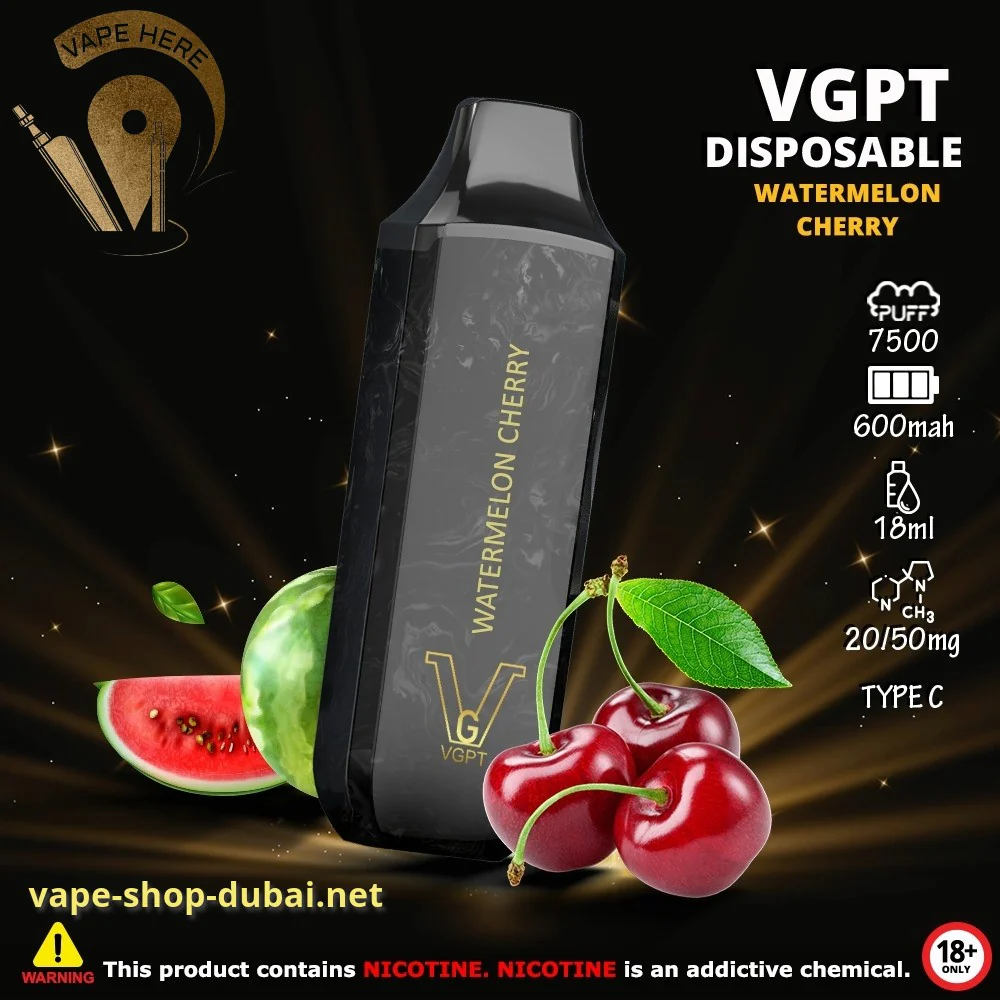 VGPT DISPOSABLE VAPE 7500 PUFFS 0MG, 20MG & 50MG - Image 5