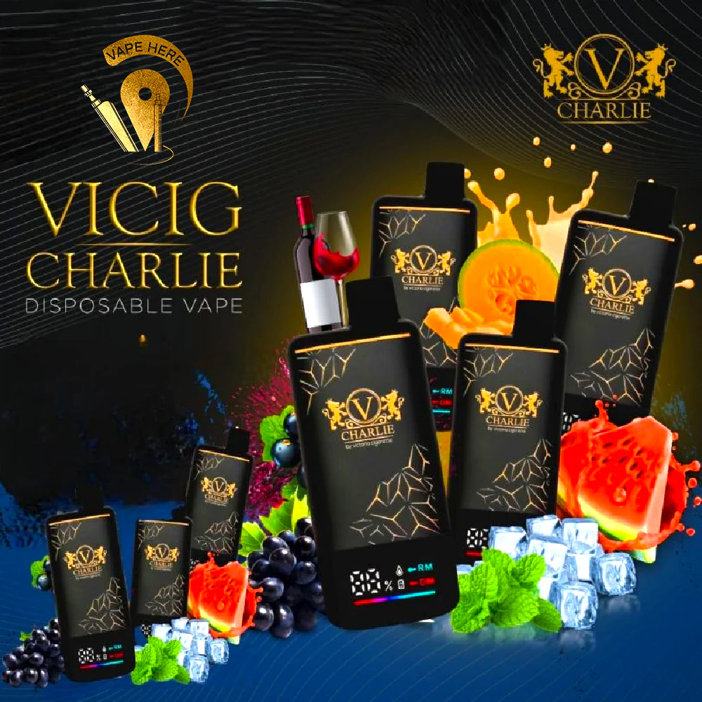 VICIG CHARLIE 15000 Puffs Disposable Vape 50mg & 20mg - Image 2
