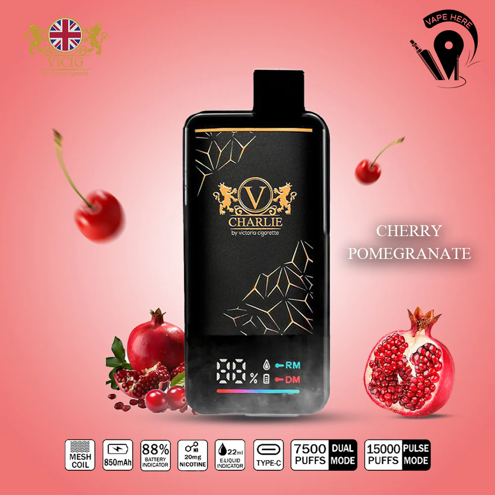 VICIG CHARLIE 15000 Puffs Disposable Vape 50mg & 20mg - Image 5