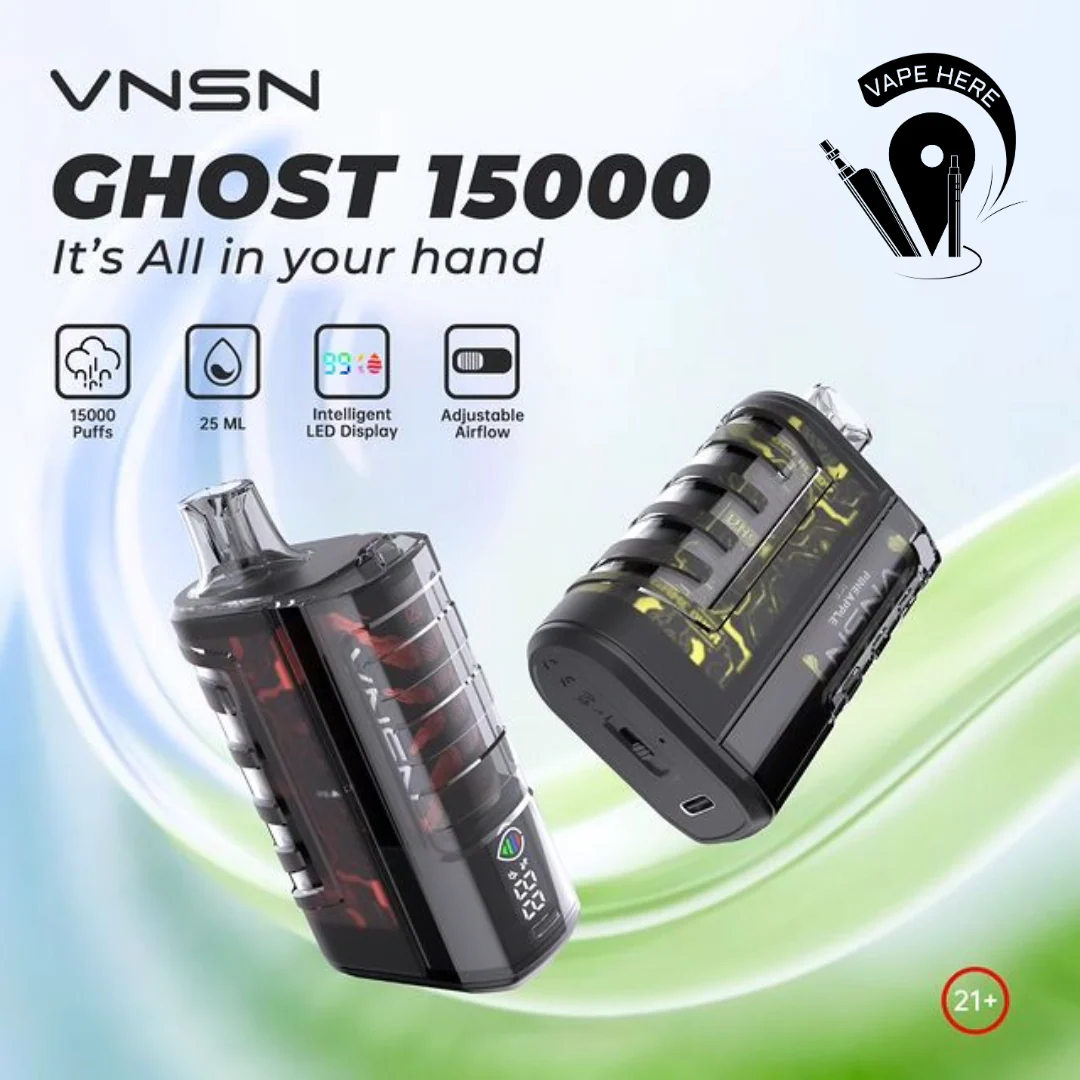 VNSN Ghost 15000 Puffs Disposable Vape 50mg