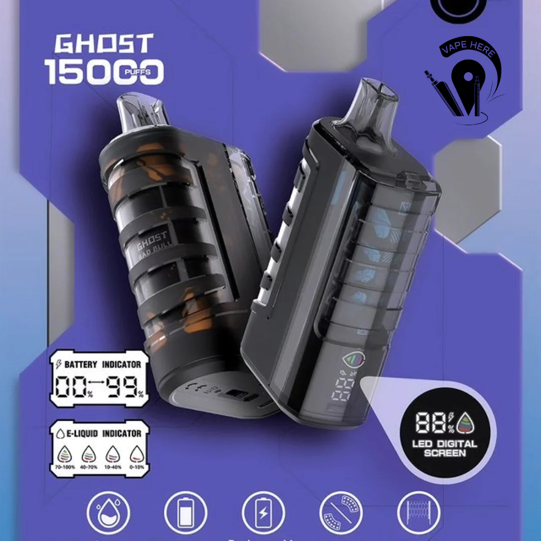 VNSN Ghost 15000 Puffs Disposable Vape 50mg - Image 2