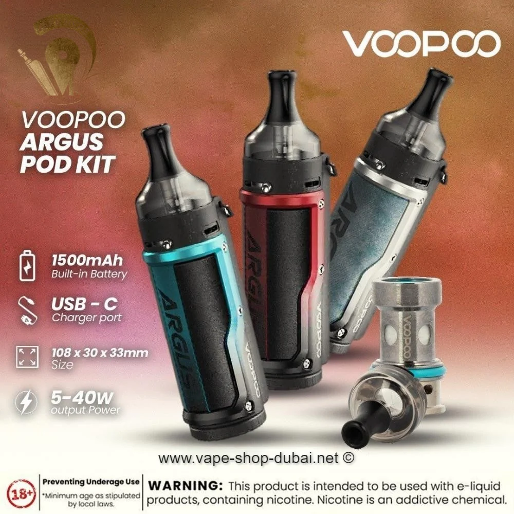 VOOPOO ARGUS 40W POD KIT 1500mAh