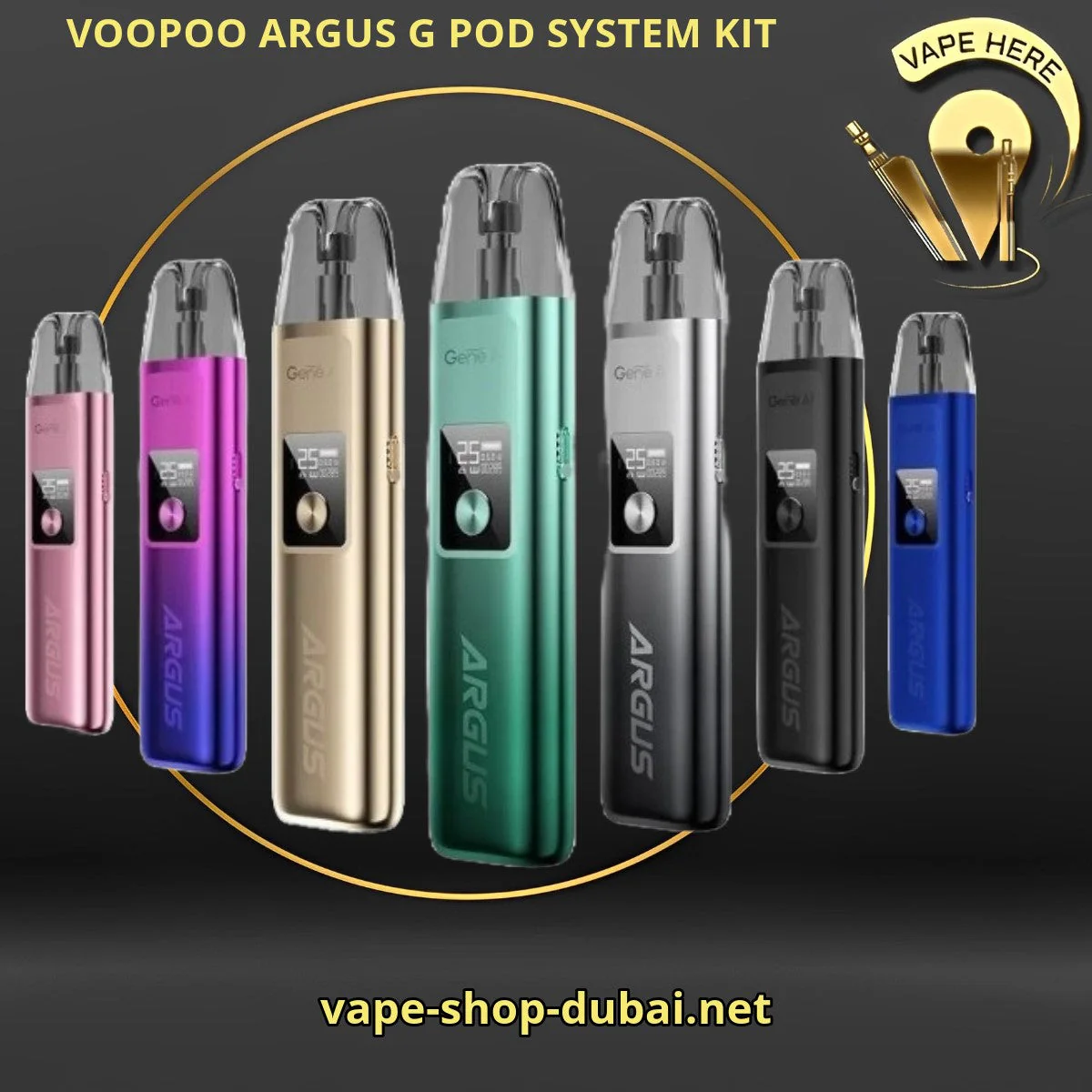 VOOPOO ARGUS G POD SYSTEM KIT 25W - Image 3