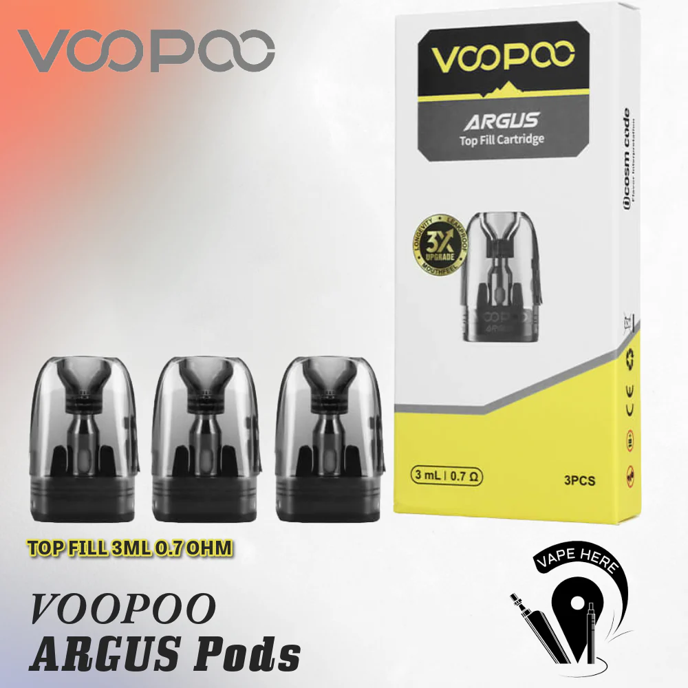 VOOPOO Argus Replacement Pods Cartridge 2ml - Image 2