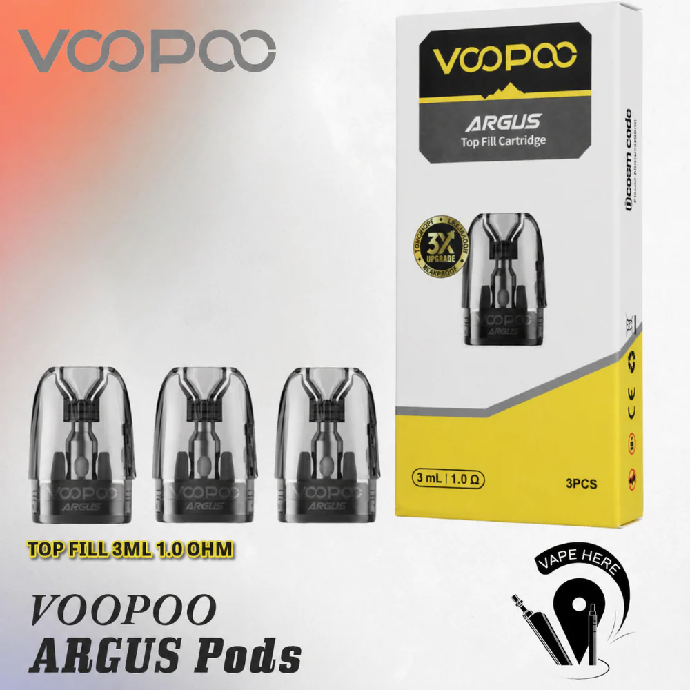 VOOPOO Argus Replacement Pods Cartridge 2ml - Image 3