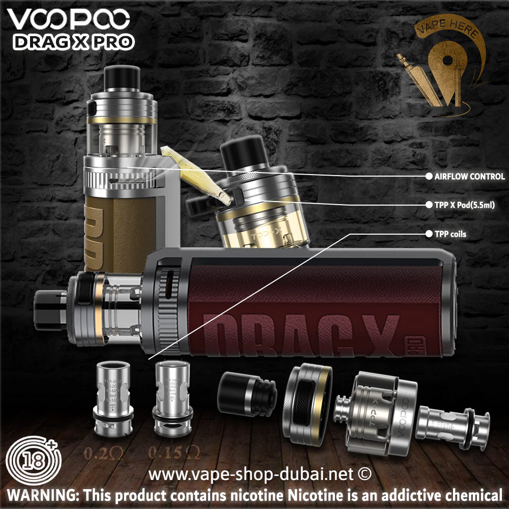 Voopoo Drag X Pro Pod Mod Kit 100W - Image 2