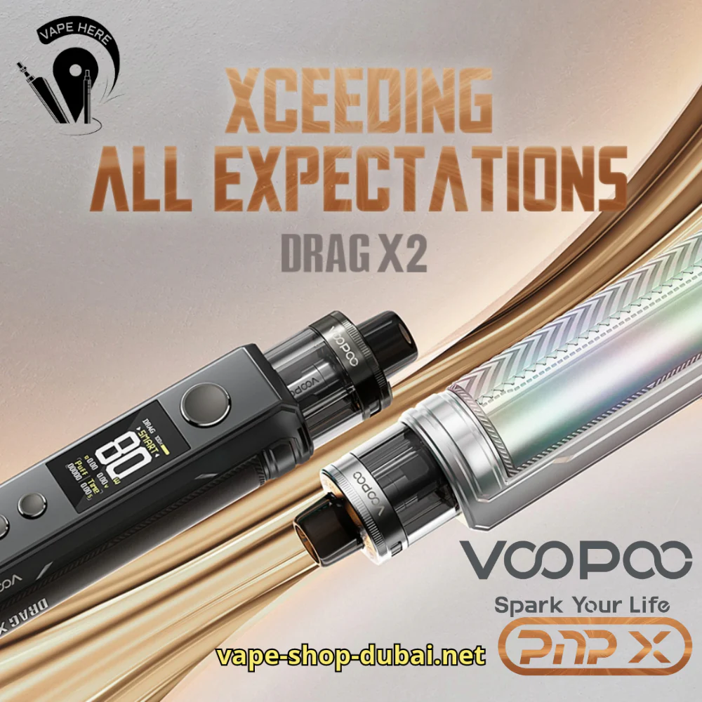 VOOPOO DRAG X2 80W MOD POD KIT External Battery