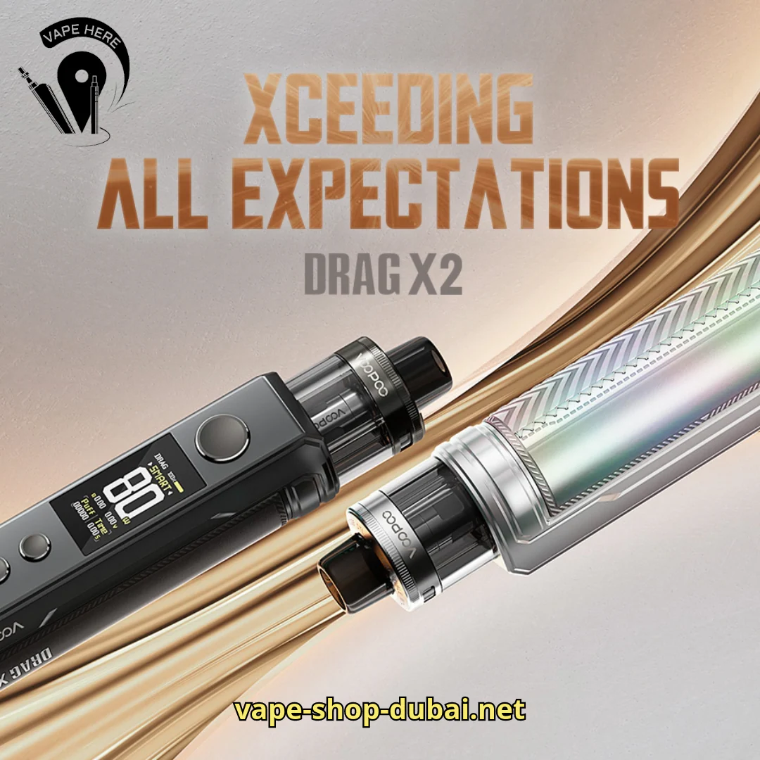 VOOPOO DRAG X2 80W MOD POD KIT External Battery - Image 3