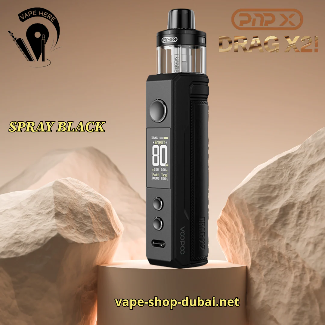 VOOPOO DRAG X2 80W MOD POD KIT External Battery - Image 4