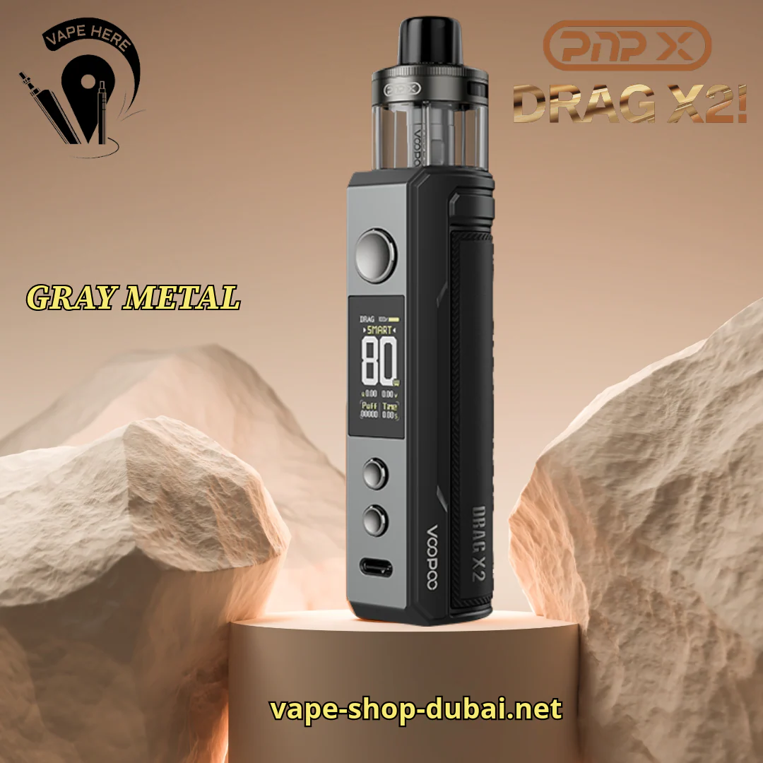 VOOPOO DRAG X2 80W MOD POD KIT External Battery - Image 5