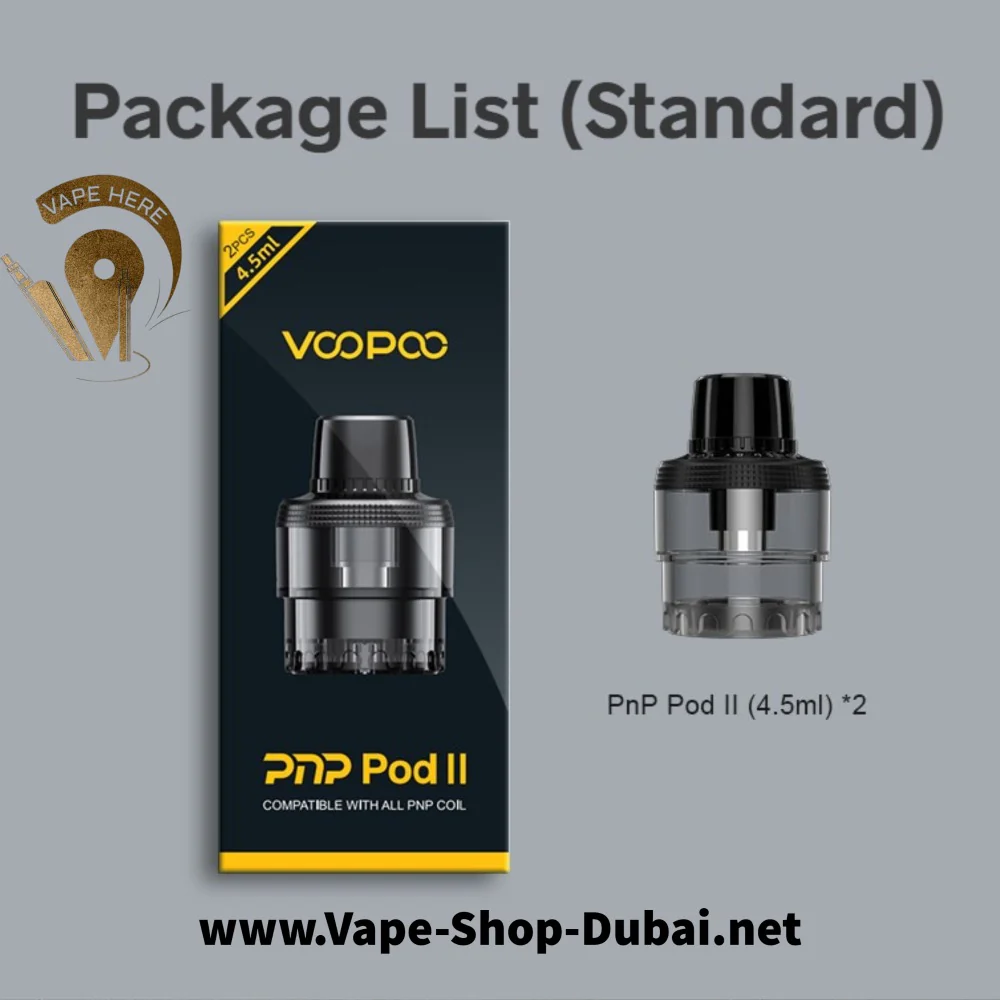 VOOPOO PNP II REPLACEMENT PODS 4.5ml