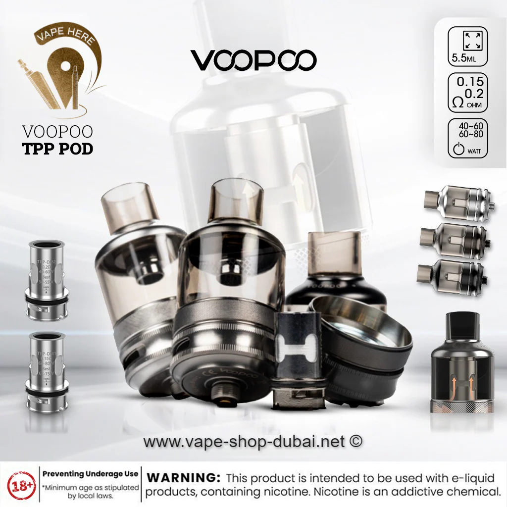VOOPOO TPP POD TANK 5.5ml