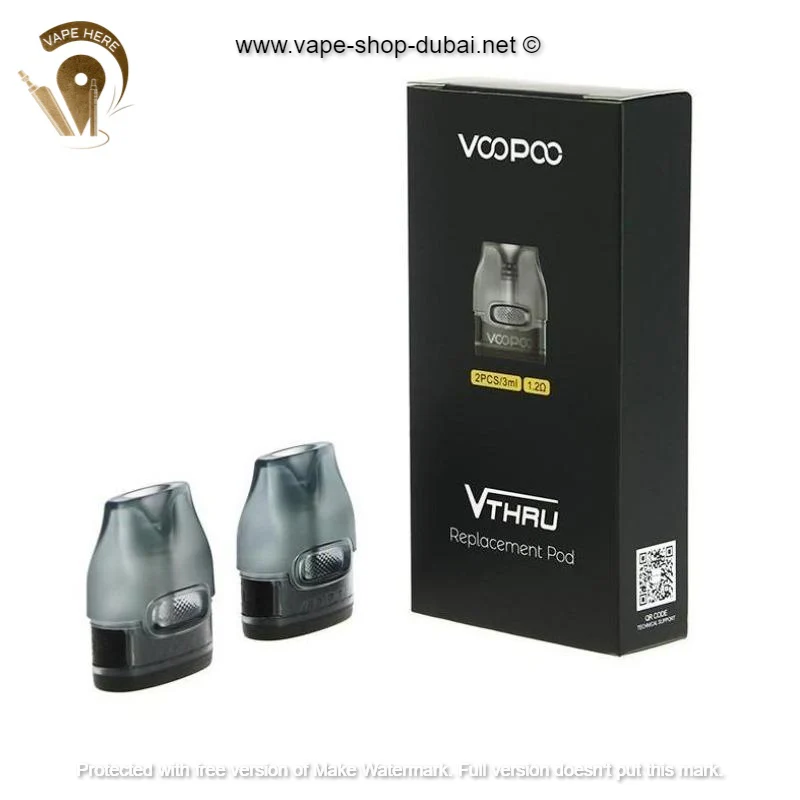VOOPOO VTHRU PRO REPLACEMENT PODS - 2 PACK