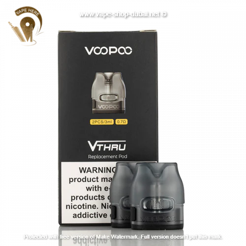VOOPOO VTHRU PRO REPLACEMENT PODS - 2 PACK - Image 2
