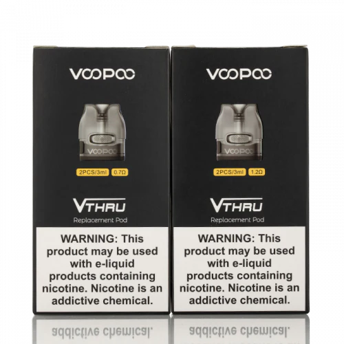 VOOPOO VTHRU PRO REPLACEMENT PODS - 2 PACK - Image 3
