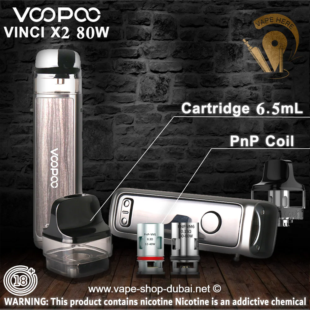 VOOPOO VINCI X 2 Pod Kit 6.5ml - Image 2