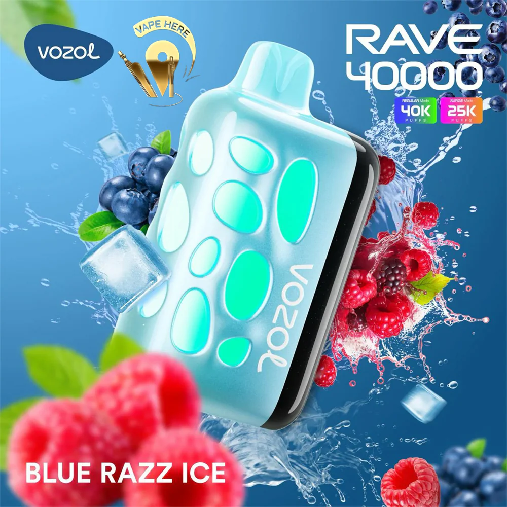 VOZOL RAVE 40K DISPOSABLE VAPE (Dual Power Mode) - Image 5