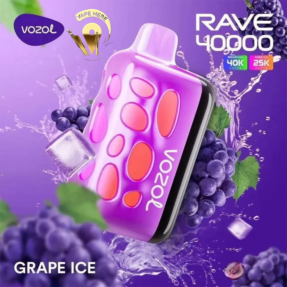 VOZOL RAVE 40K DISPOSABLE VAPE (Dual Power Mode) - Image 7