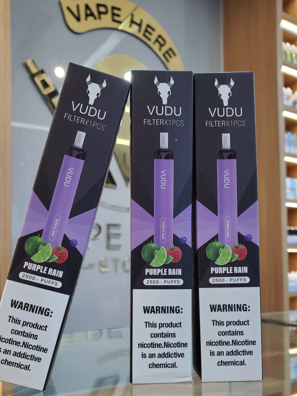 VUDU FILTER DISPOSABLE 2500 PUFFS (50MG) - Image 14