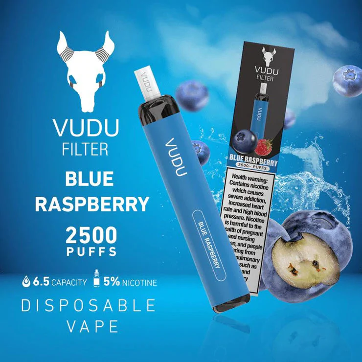 VUDU FILTER DISPOSABLE 2500 PUFFS (50MG) - Image 3