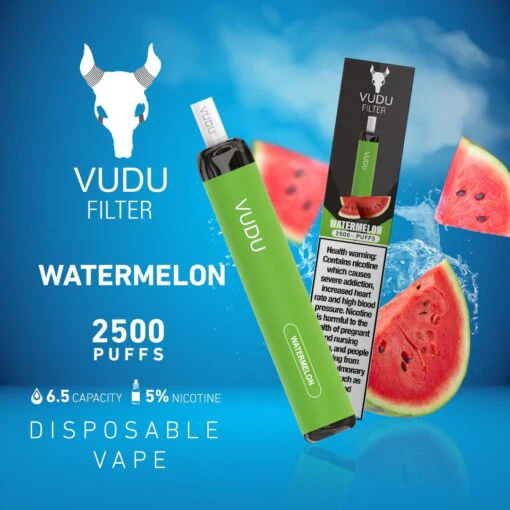 VUDU FILTER DISPOSABLE 2500 PUFFS (50MG) - Image 4