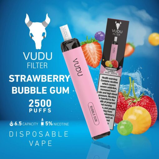 VUDU FILTER DISPOSABLE 2500 PUFFS (50MG) - Image 6
