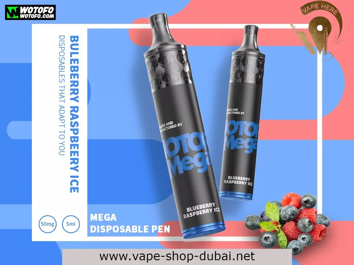 WOTOFO Mega Disposable 1500 Puffs-50mg - Image 4