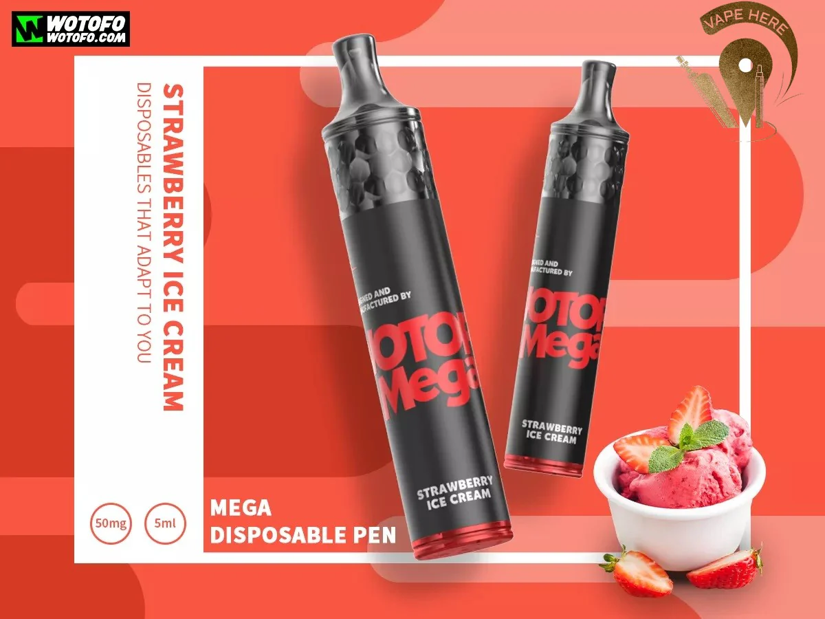 WOTOFO Mega Disposable 1500 Puffs-50mg - Image 5