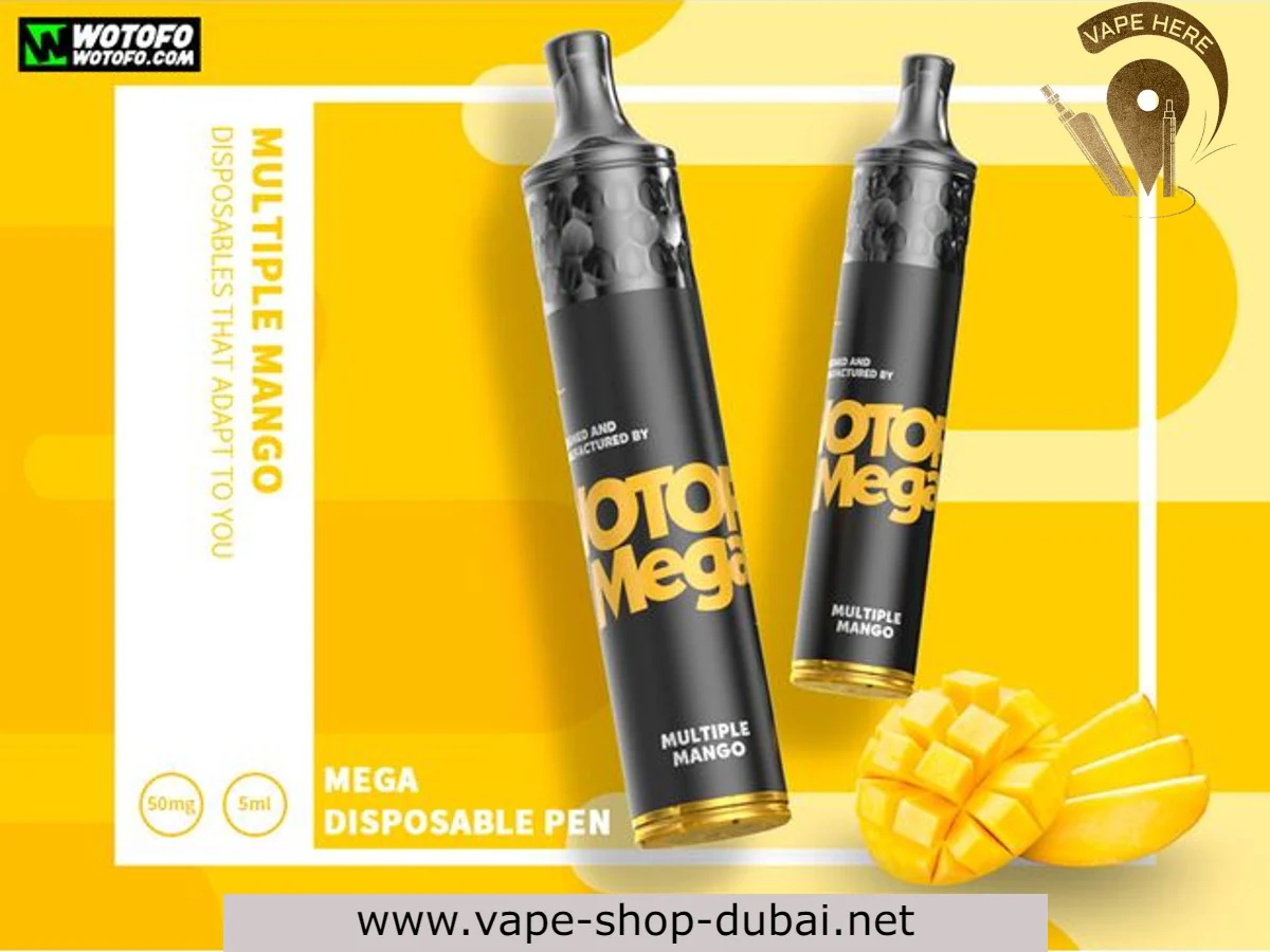 WOTOFO Mega Disposable 1500 Puffs-50mg - Image 6