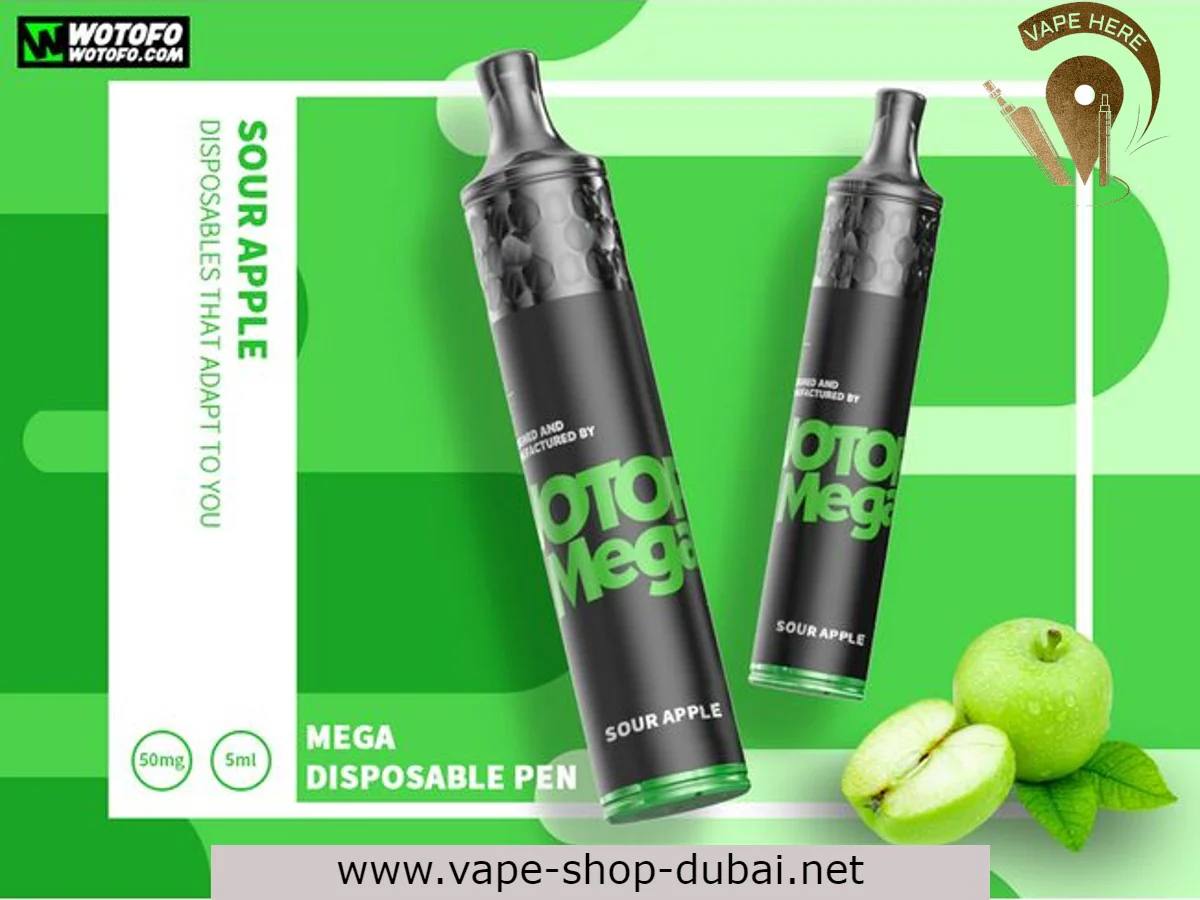 WOTOFO Mega Disposable 1500 Puffs-50mg - Image 9