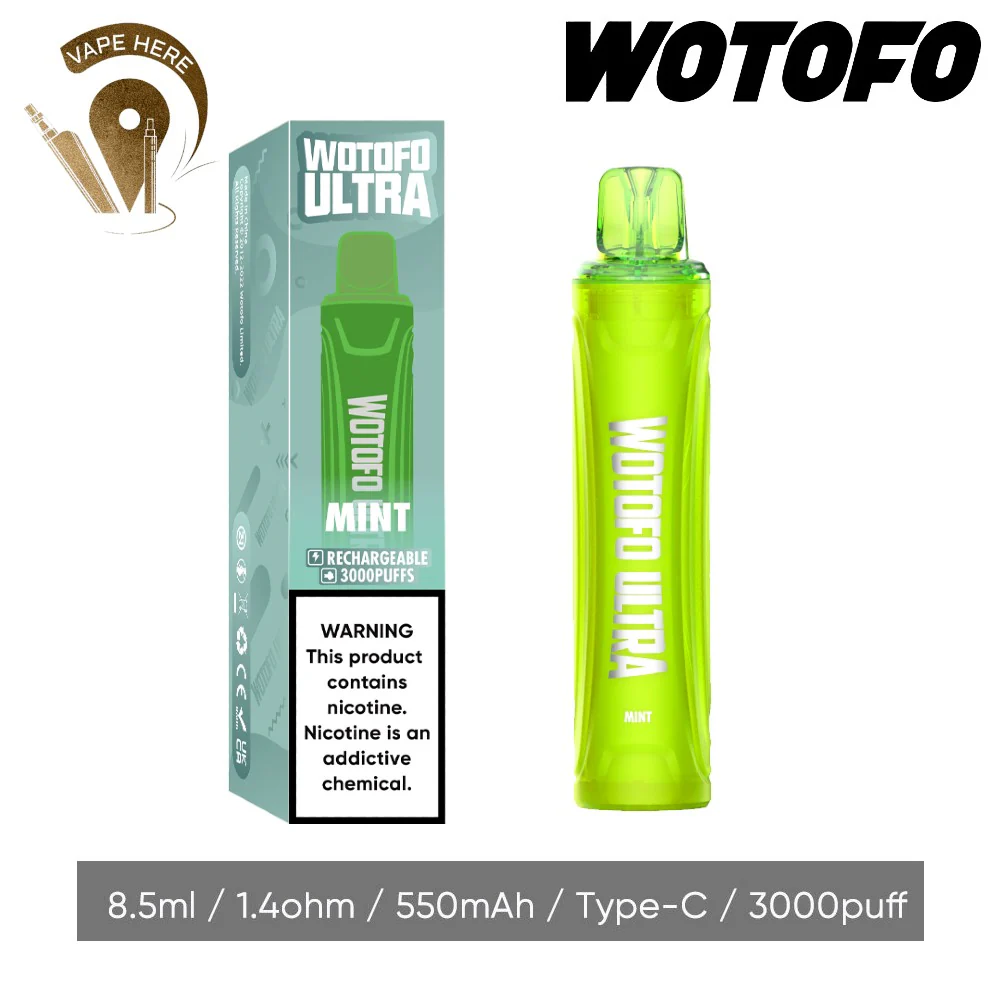 WOTOFO Ultra Disposable 3000 Puffs-20mg - Image 10