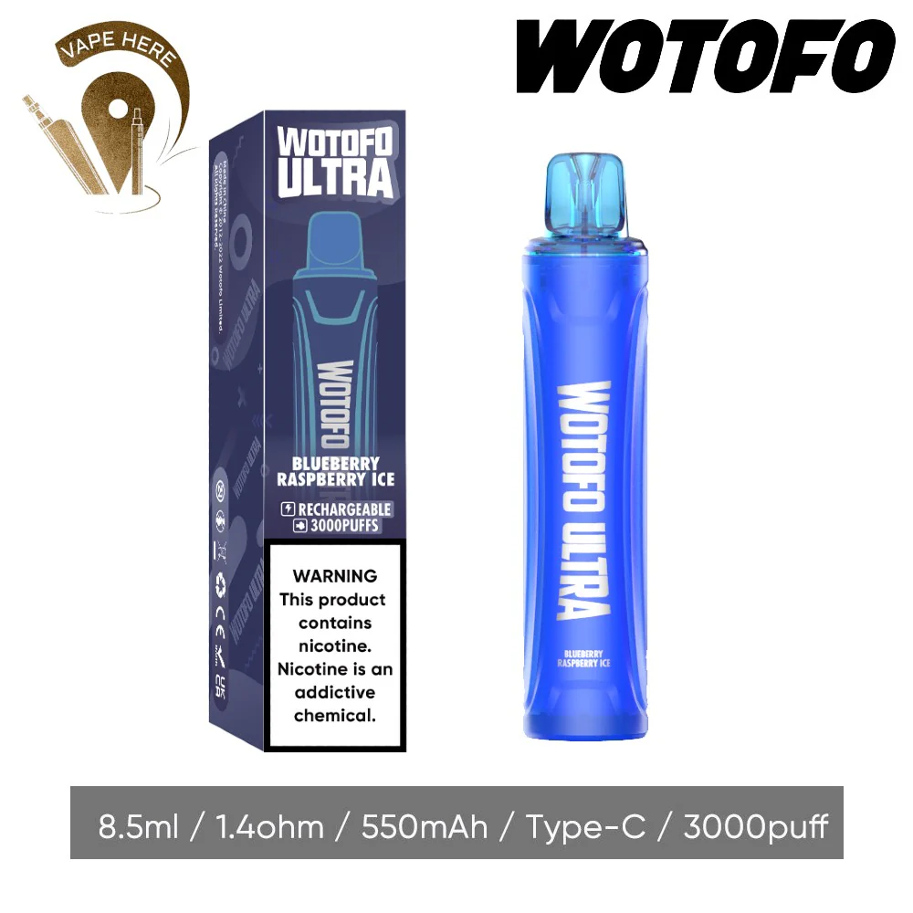 WOTOFO Ultra Disposable 3000 Puffs-20mg - Image 9