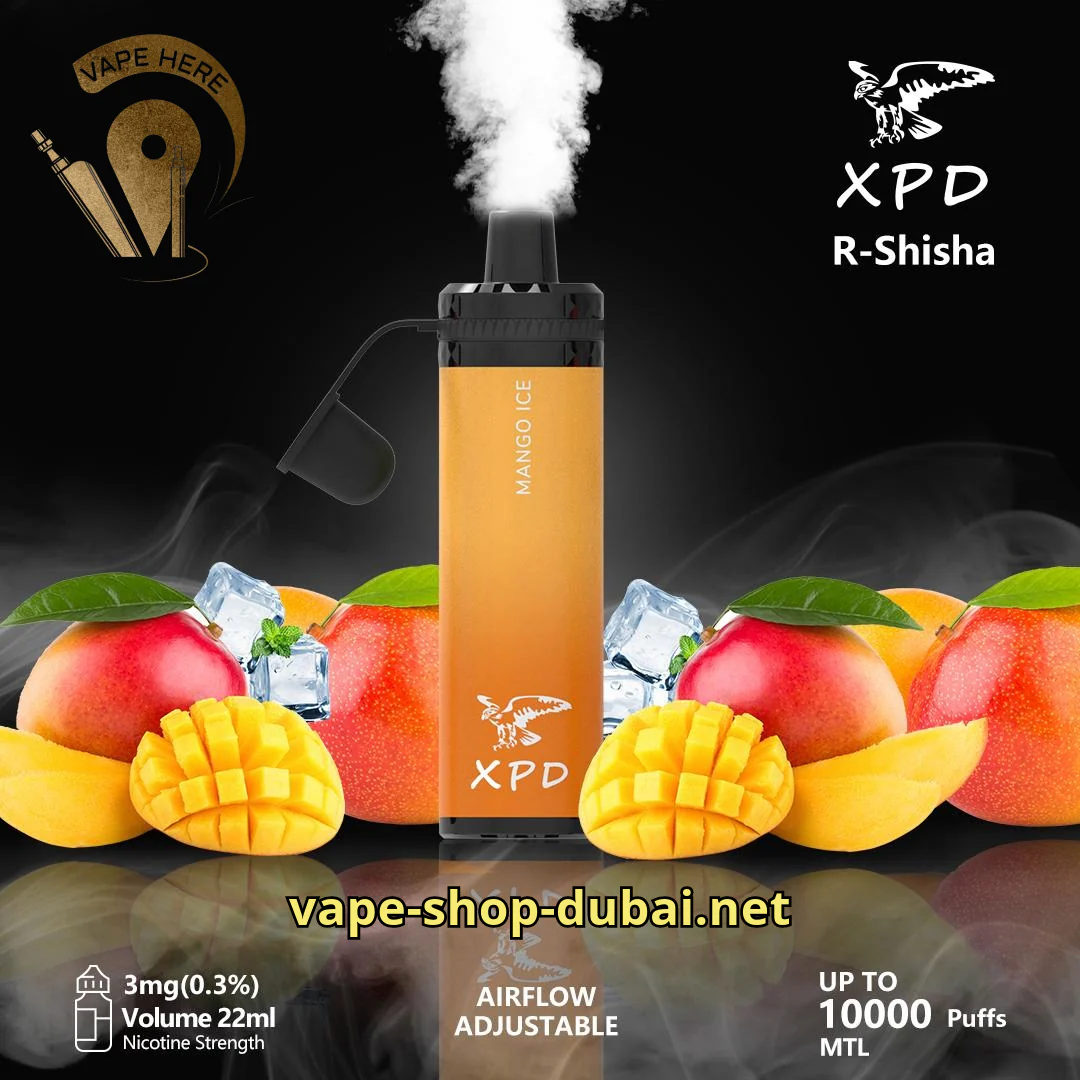 XPD BAR SHISHA 10000 PUFFS DISPOSABLE VAPE - Image 5