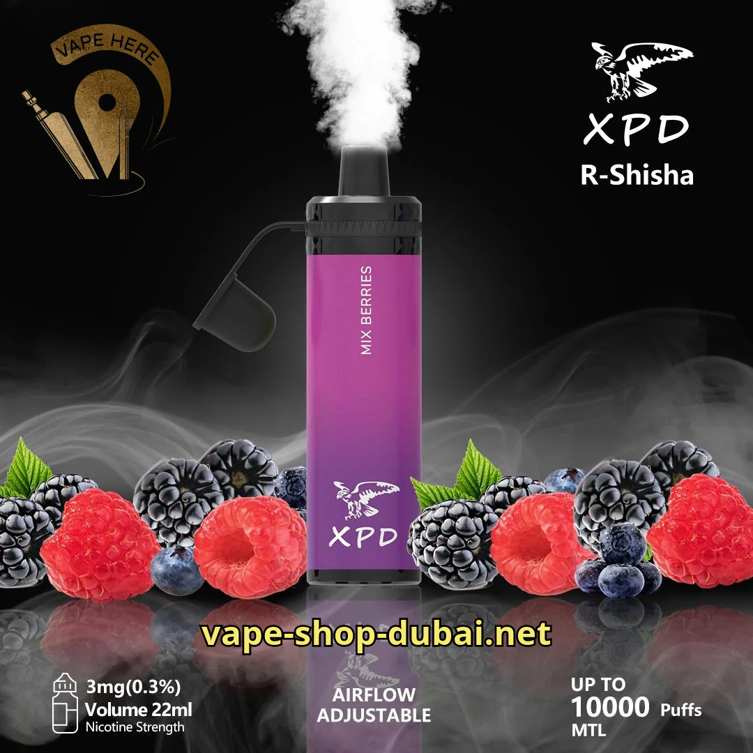 XPD BAR SHISHA 10000 PUFFS DISPOSABLE VAPE - Image 6