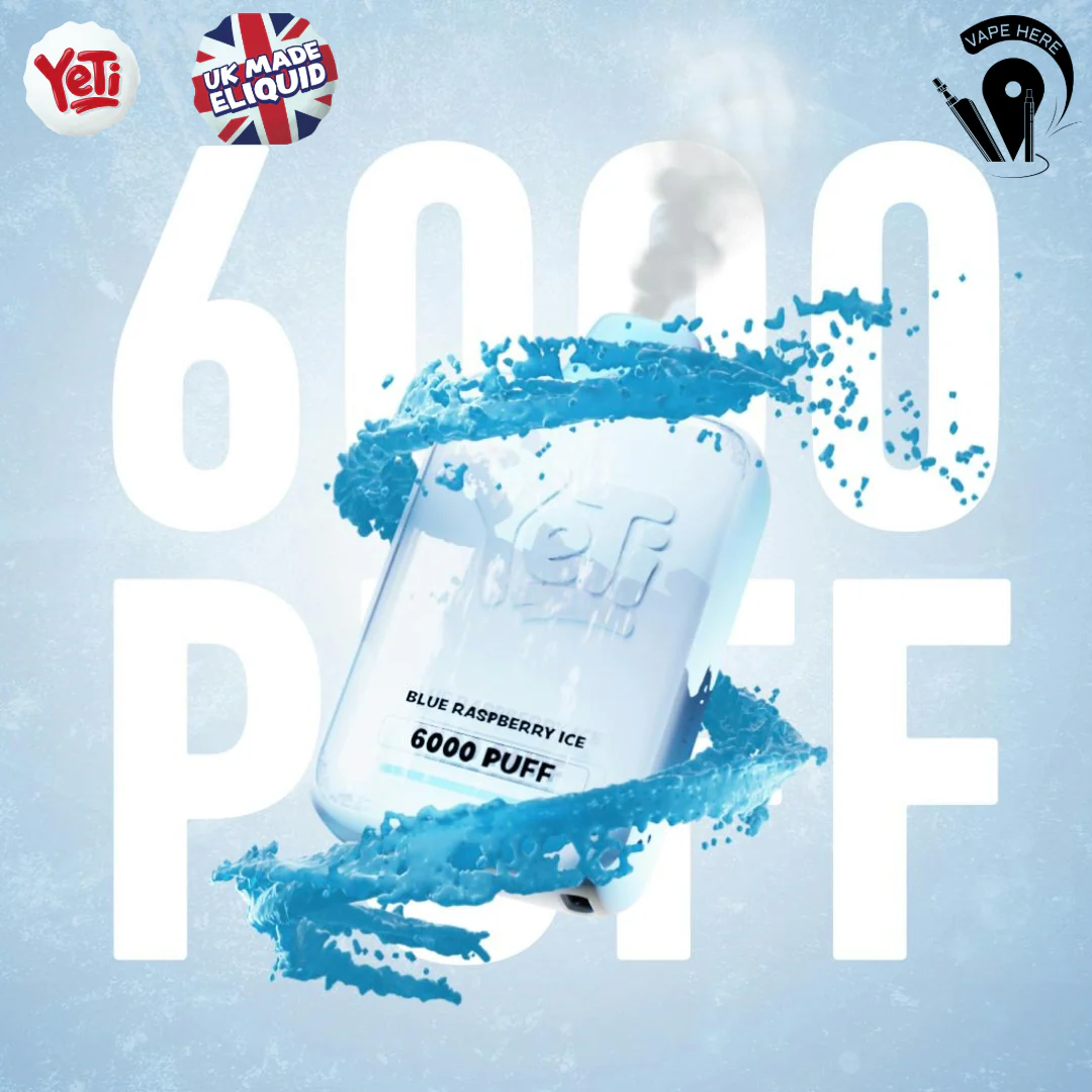 Yeti Ice Cube 6000 Puffs Disposable Vape 20mg - Image 2