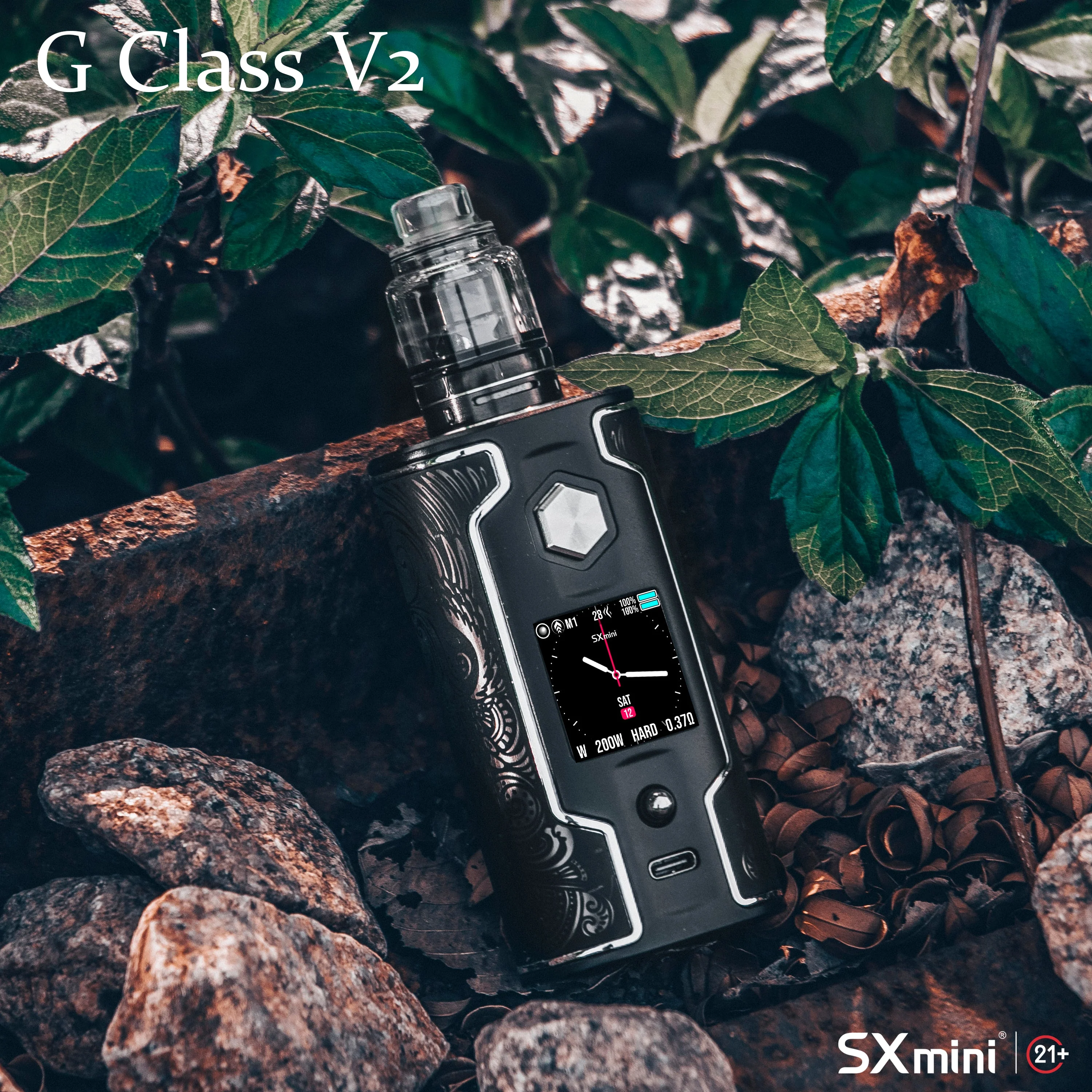 SXMINI G2 ABS BATTERY DOOR 200W BOX MOD - Image 3