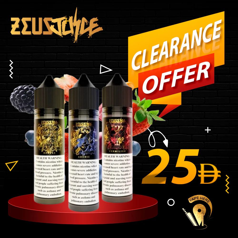 ZEUS JUICES E-LIQUIDS 50ML (ESMA APPROVED) - Image 2