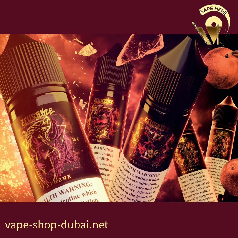 ZEUS JUICES E-LIQUIDS 50ML (ESMA APPROVED) - Image 5